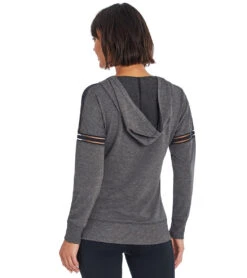 Marika Elsie Yoga Hoodie Heather Black