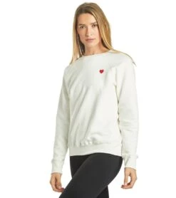 Spiritual Gangster Love Self Classic Crew Sweatshirt Stone -Beyond Yoga || Onzie || Marika Sales Store 1798001557539 stone 5a