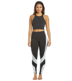 DYI Dynamic Yoga Leggings Black And White Granite -Beyond Yoga || Onzie || Marika Sales Store 1871503163427 blackandwhitegranite 4a