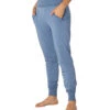 Beyond Yoga Cozy Fleece Foldover Long Sweatpant Joggers Serene Blue Heather -Beyond Yoga || Onzie || Marika Sales Store 4100190437411 sereneblueheather 2a