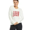 Spiritual Gangster Love Crew Neck Savasana -Beyond Yoga || Onzie || Marika Sales Store 4327280017451 stone 1a
