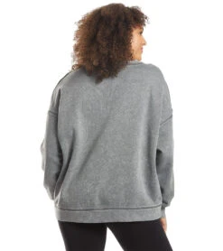 Free People Solid Metti Crew Neck Pullover Dark Grey -Beyond Yoga || Onzie || Marika Sales Store 4327287980075 darkgrey 3a