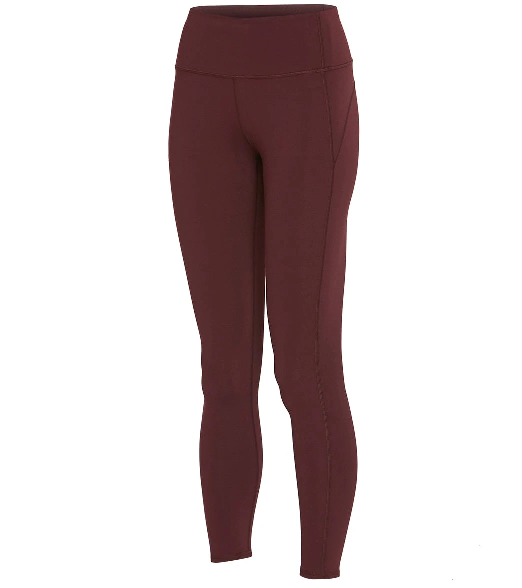 Vuori Pace High Waisted Yoga Leggings Cerise 3 Vuori Pace High Waisted Yoga Leggings Cerise