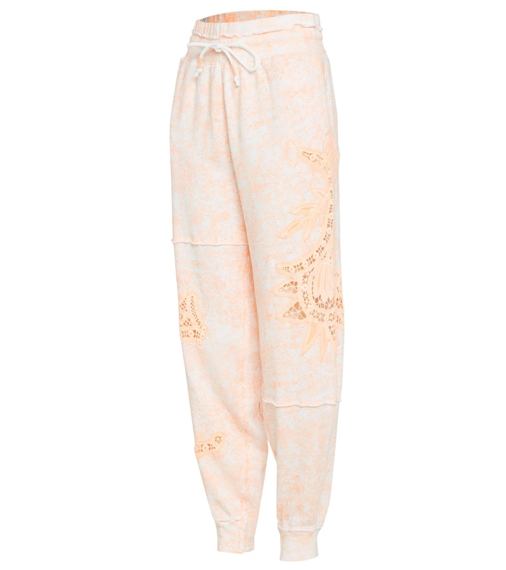 Free People Sun And Done Joggers Orange 3 Free People Sun And Done Joggers Orange