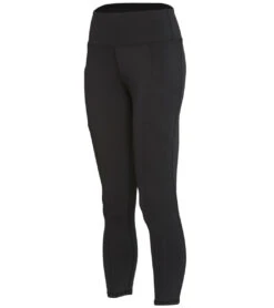 Marika Drew High Waisted Tummy Control Yoga Capris Black