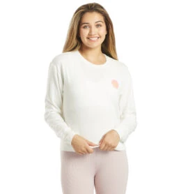 Spiritual Gangster Magical Crew Neck Savasana Pullover Cream 11 Spiritual Gangster Magical Crew Neck Savasana Pullover Cream -Beyond Yoga || Onzie || Marika Sales Store 4494095024171 cream