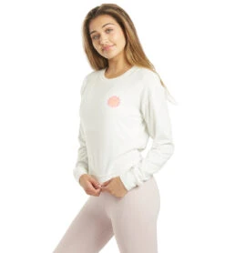 Spiritual Gangster Magical Crew Neck Savasana Pullover Cream 10 Spiritual Gangster Magical Crew Neck Savasana Pullover Cream -Beyond Yoga || Onzie || Marika Sales Store 4494095024171 cream 5a