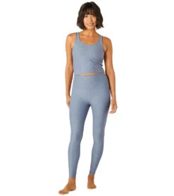 Beyond Yoga Alloy Sparkle High Waisted 7/8 Leggings -Beyond Yoga || Onzie || Marika Sales Store 4501663776811 stormyblueshinynavysparkle 4a