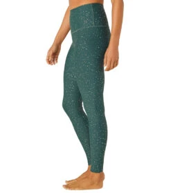 Beyond Yoga Alloy Sparkle High Waisted 7/8 Leggings -Beyond Yoga || Onzie || Marika Sales Store 4501663809579 huntergreenantiquegoldsparkle 5a
