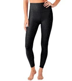 Beyond Yoga Alloy Sparkle High Waisted 7/8 Leggings -Beyond Yoga || Onzie || Marika Sales Store 4501663907883 blackgunmetalsparkle