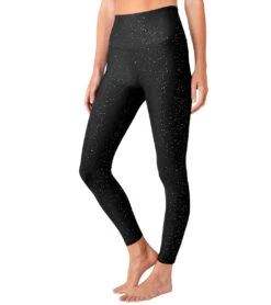 Beyond Yoga Alloy Sparkle High Waisted 7/8 Leggings -Beyond Yoga || Onzie || Marika Sales Store 4501663907883 blackgunmetalsparkle 2a