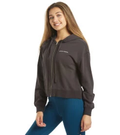 Spiritual Gangster SG Flow Zip Hoodie Vintage Black -Beyond Yoga || Onzie || Marika Sales Store 4521742827563 vintageblack 5a