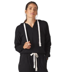 Glyder Halfway Hoodie Black -Beyond Yoga || Onzie || Marika Sales Store 4818866831403 black
