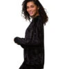 Onzie Velvet Boyfriend Sweatshirt Black Velvet -Beyond Yoga || Onzie || Marika Sales Store 4818868174891 blackvelvet 2a