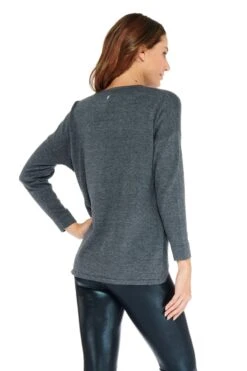 Electric Yoga Zoe Criss Cross Sweater -Beyond Yoga || Onzie || Marika Sales Store 4842867032107 stone 3a