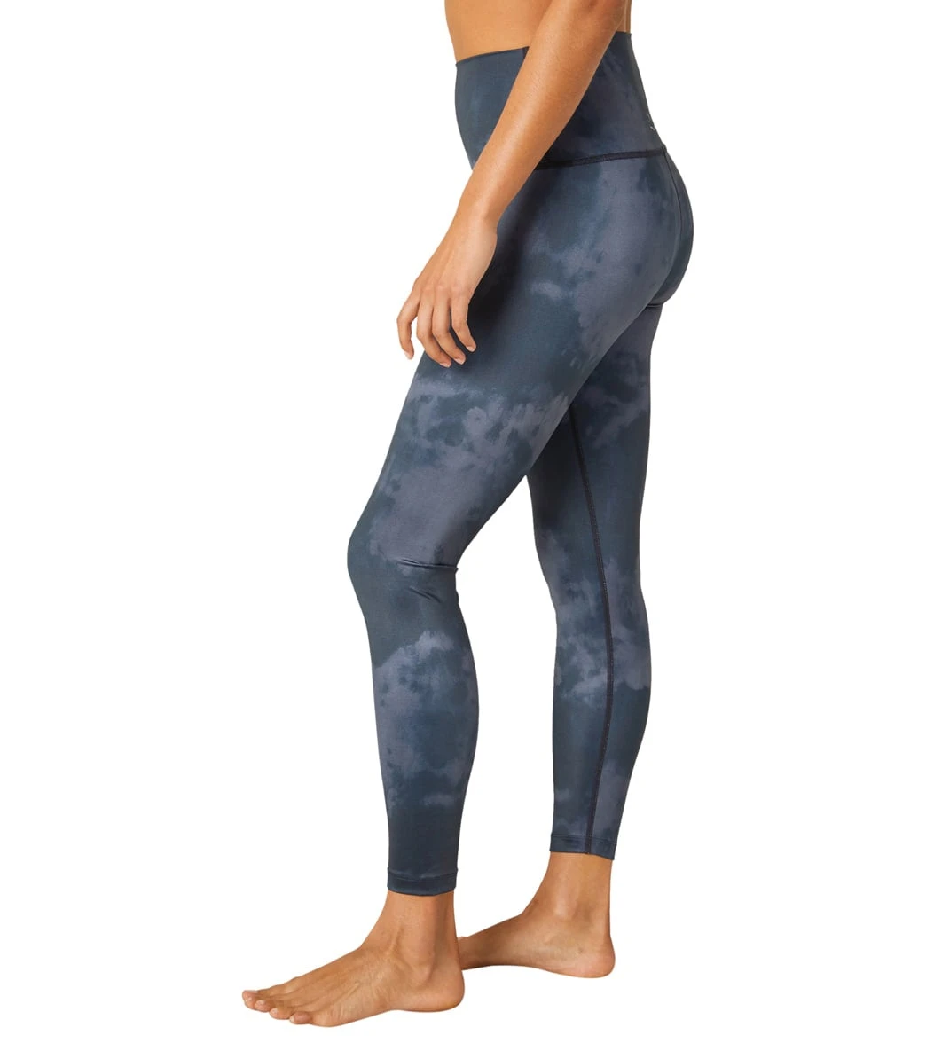 Beyond Yoga Lux High Waisted 7/8 Yoga Leggings Stellar Blue Cloud 3 Beyond Yoga Lux High Waisted 7/8 Yoga Leggings Stellar Blue Cloud