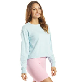 Spiritual Gangster Aloha Mazzy Pullover Sweatshirt -Beyond Yoga || Onzie || Marika Sales Store 6560081870891 sky 2a 1