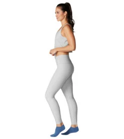 Tavi High Waisted Yoga Leggings Light Grey -Beyond Yoga || Onzie || Marika Sales Store 6561126940715 lightgrey 4a