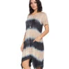 Yak & Yeti Dress Tie Dye With Front Pockets Mocha -Beyond Yoga || Onzie || Marika Sales Store 6577628413995 mocha 2a