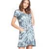 Yak & Yeti Dress Tie Dye Textured Fabric With Pockets Gray -Beyond Yoga || Onzie || Marika Sales Store 6577629167659 gray 2a 1