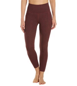 Everyday Yoga Uphold Cheetah High Waisted 7/8 Leggings With Pockets 25" 15 Everyday Yoga Uphold Cheetah High Waisted 7/8 Leggings With Pockets 25" -Beyond Yoga || Onzie || Marika Sales Store 6577630314539 burgundycheetah