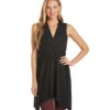 Everyday Yoga Wondrous Solid Wrap Dress 2 Everyday Yoga Wondrous Solid Wrap Dress -Beyond Yoga || Onzie || Marika Sales Store 6581670707243 black 1a