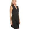 Everyday Yoga Wondrous Solid Wrap Dress Black -Beyond Yoga || Onzie || Marika Sales Store 6581670707243 black 2a 1