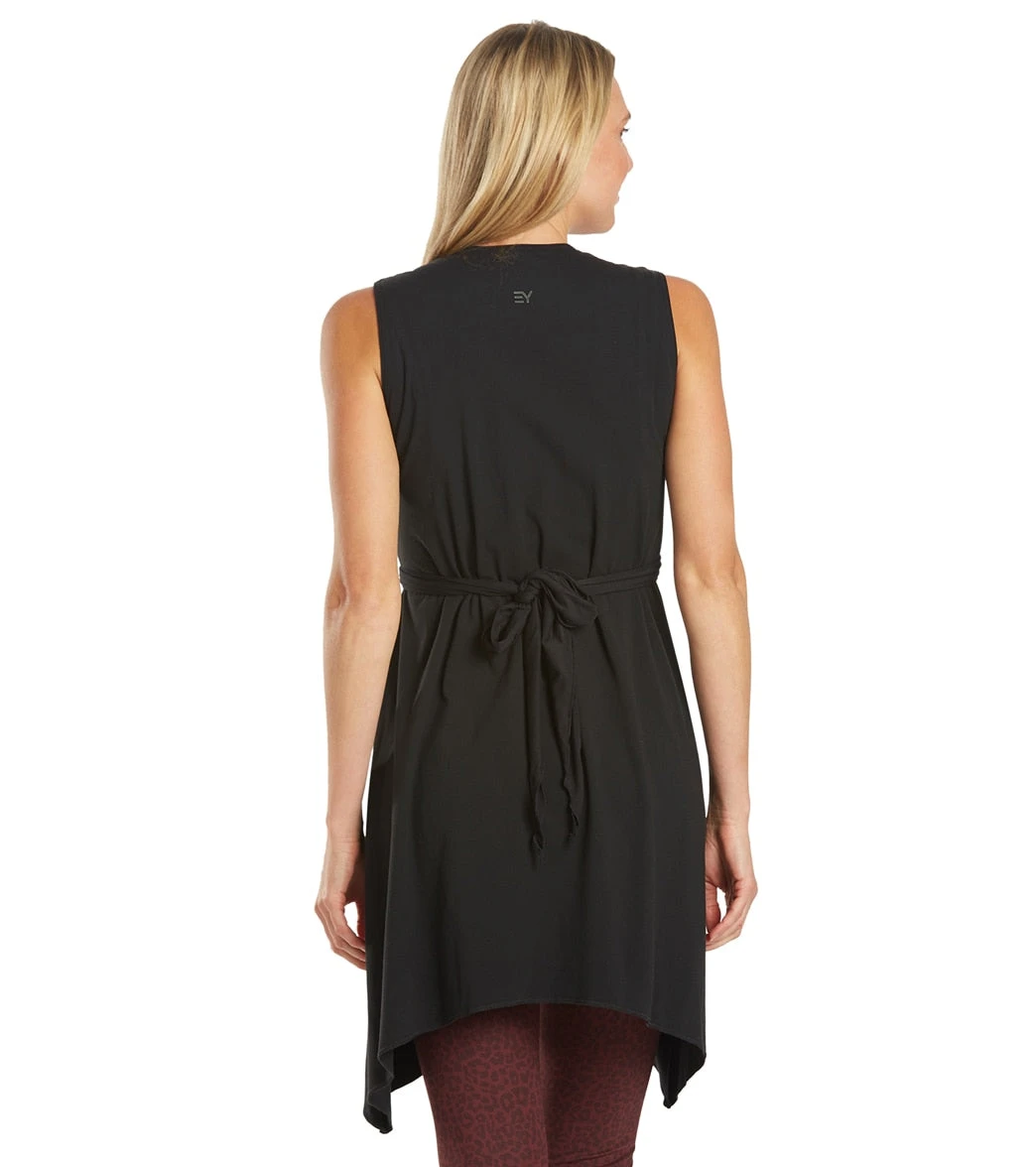 Everyday Yoga Wondrous Solid Wrap Dress 5 Everyday Yoga Wondrous Solid Wrap Dress - Image 3