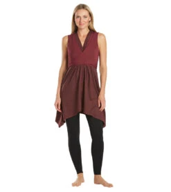 Everyday Yoga Wondrous Cheetah Wrap Dress Burgundy Cheetah 12 Everyday Yoga Wondrous Cheetah Wrap Dress Burgundy Cheetah -Beyond Yoga || Onzie || Marika Sales Store 6581670805547 burgundycheetah 4a 1