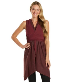 Everyday Yoga Wondrous Cheetah Wrap Dress Burgundy Cheetah 11 Everyday Yoga Wondrous Cheetah Wrap Dress Burgundy Cheetah -Beyond Yoga || Onzie || Marika Sales Store 6581670805547 burgundycheetah 6a 1