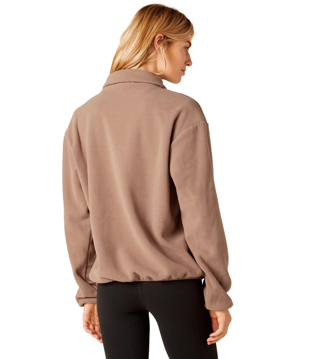 Beyond Yoga Straight Hem Quarter Zip Pullover 4 Beyond Yoga Straight Hem Quarter Zip Pullover - Image 2