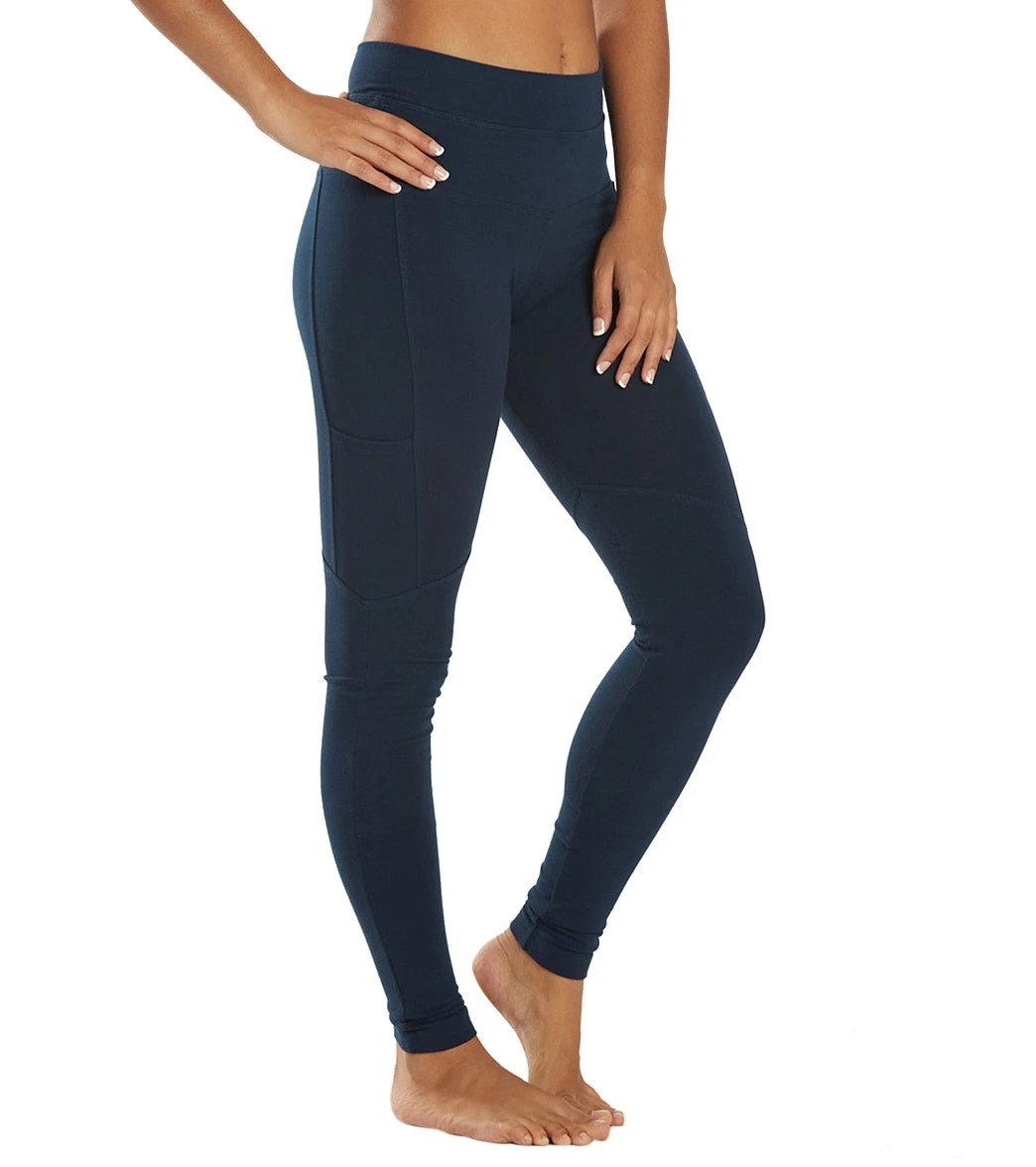 Hard Tail Cargo Pocket High Rise Yoga Leggings Past Midnight Blue 3 Hard Tail Cargo Pocket High Rise Yoga Leggings Past Midnight Blue
