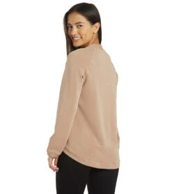 NUX Sleek Sweat Pullover Dune -Beyond Yoga || Onzie || Marika Sales Store 6611848495147 dune 3a
