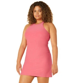 Beyond Yoga Spacedye Under Lock And Key Dress Pink Crush-Rose