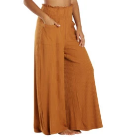 Free People Blissed Out Wide Leg Pants Toasted Coconut
