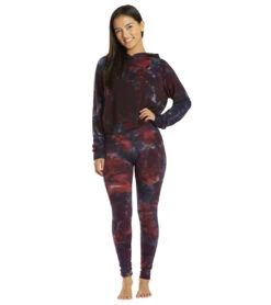 Hard Tail Cargo Pocket High Rise Yoga Leggings Lava Wash Purple Boysenberry -Beyond Yoga || Onzie || Marika Sales Store 6620208693291 lavawashpurpleboysenberry 4a