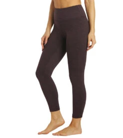 Marika High Waisted Printed Leggings -Beyond Yoga || Onzie || Marika Sales Store 6653613932587 heatherwildplum 5a
