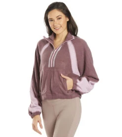Free People So Fly Half Zip Pullover Boysenberry Combo -Beyond Yoga || Onzie || Marika Sales Store 6672478535723 boysenberrycombo 5a