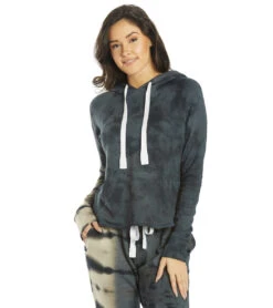 Glyder Rocky Hoodie -Beyond Yoga || Onzie || Marika Sales Store 6672905076779 blackoatmilktiedye 1a