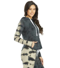 Glyder Rocky Hoodie -Beyond Yoga || Onzie || Marika Sales Store 6672905076779 blackoatmilktiedye 2a