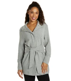 Varley Anset Jacket Light Grey Marl -Beyond Yoga || Onzie || Marika Sales Store 6707211436075 lightgreymarl