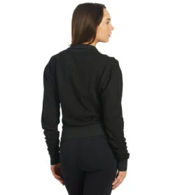 NUX Terry Pull-Over -Beyond Yoga || Onzie || Marika Sales Store 6758570459179 black 3a