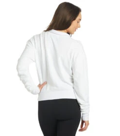 NUX Terry Pull-Over -Beyond Yoga || Onzie || Marika Sales Store 6758570623019 white 3a