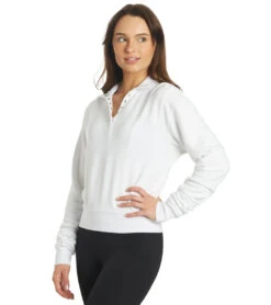 NUX Terry Pull-Over -Beyond Yoga || Onzie || Marika Sales Store 6758570623019 white 5a