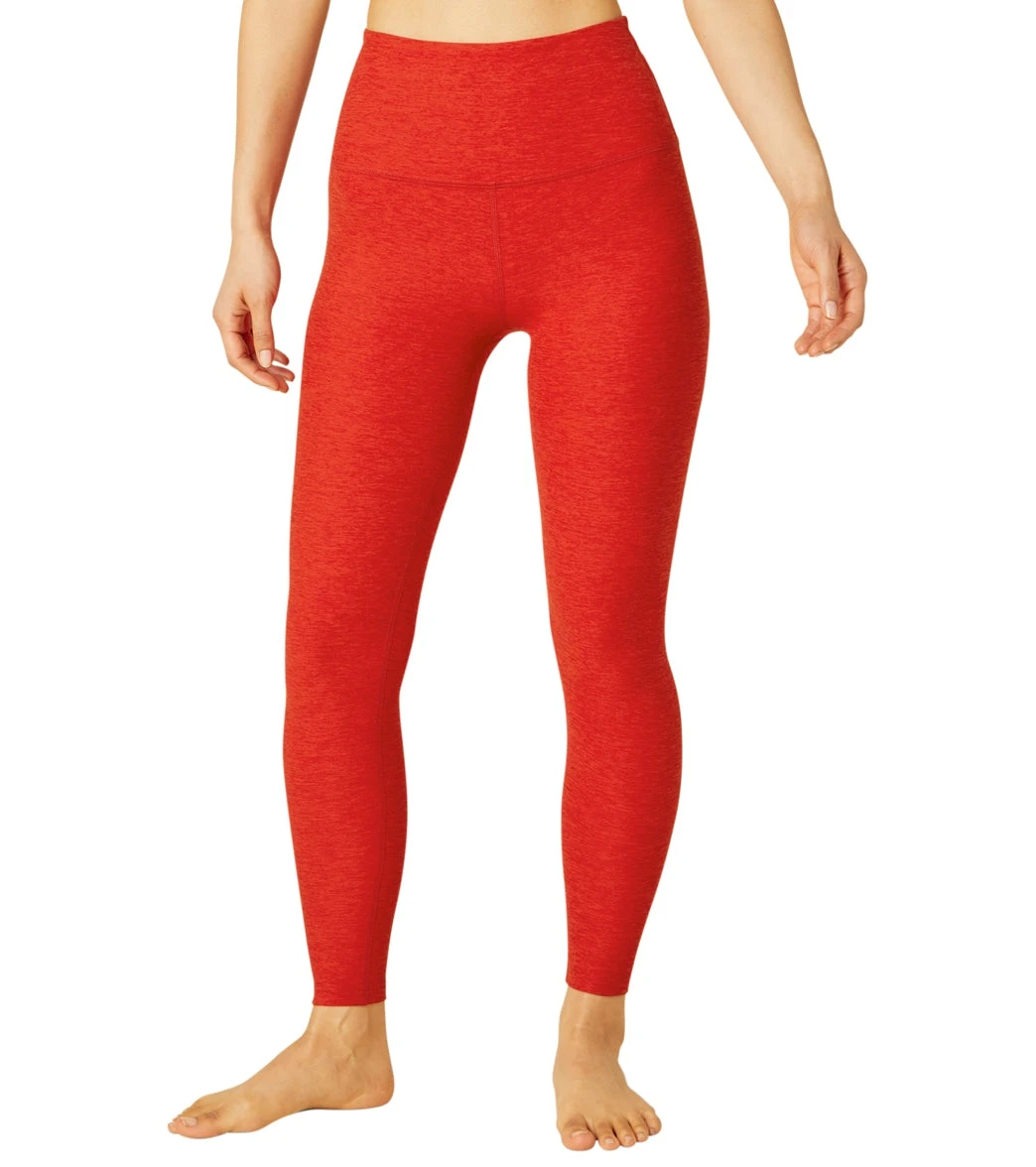 Beyond Yoga Spacedye High Waisted Caught In The Midi 7/8 Yoga Leggings Red Hot-Siren 7 Beyond Yoga Spacedye High Waisted Caught In The Midi 7/8 Yoga Leggings Red Hot-Siren - Image 5