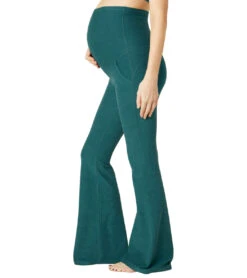 Beyond Yoga Spacedye Maternity High Waist Flare Pants Deep Sea Heather -Beyond Yoga || Onzie || Marika Sales Store 6780527083563 deepseaheather 4a