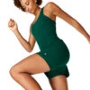 Sweaty Betty Power Workout Dress Retro Green