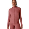Sweaty Betty Super Soft Workout Zip Through Hoodie -Beyond Yoga || Onzie || Marika Sales Store 6809569689643 plumpink 1a