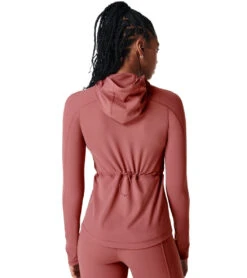 Sweaty Betty Super Soft Workout Zip Through Hoodie -Beyond Yoga || Onzie || Marika Sales Store 6809569689643 plumpink 3a