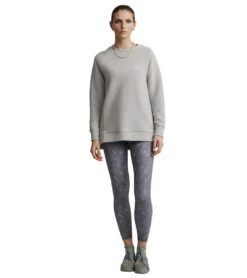 Varley Manning Sweatshirt 35 Varley Manning Sweatshirt -Beyond Yoga || Onzie || Marika Sales Store 6817429127211 sagegrey 4a
